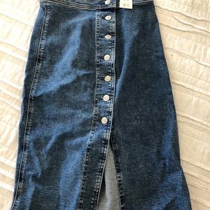 Abercrombie & Fitch jean skirt